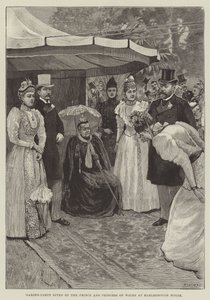 Fiesta en el Jardín dada por el Príncipe y la Princesa de Gales en Marlborough House